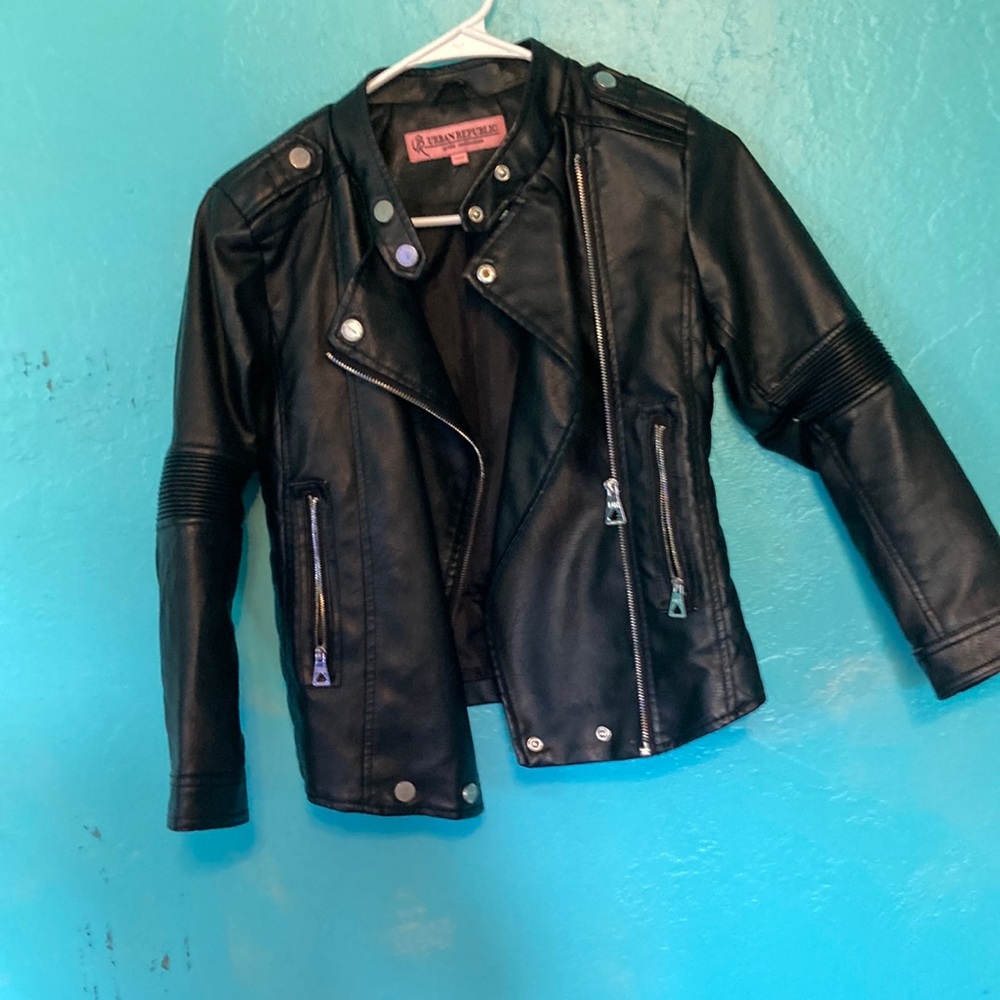 Leather jacket